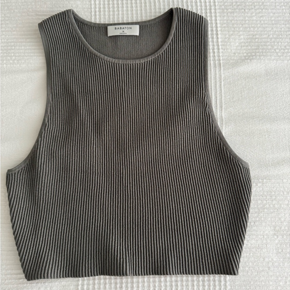 Aritzia sculpt knit muscle tank